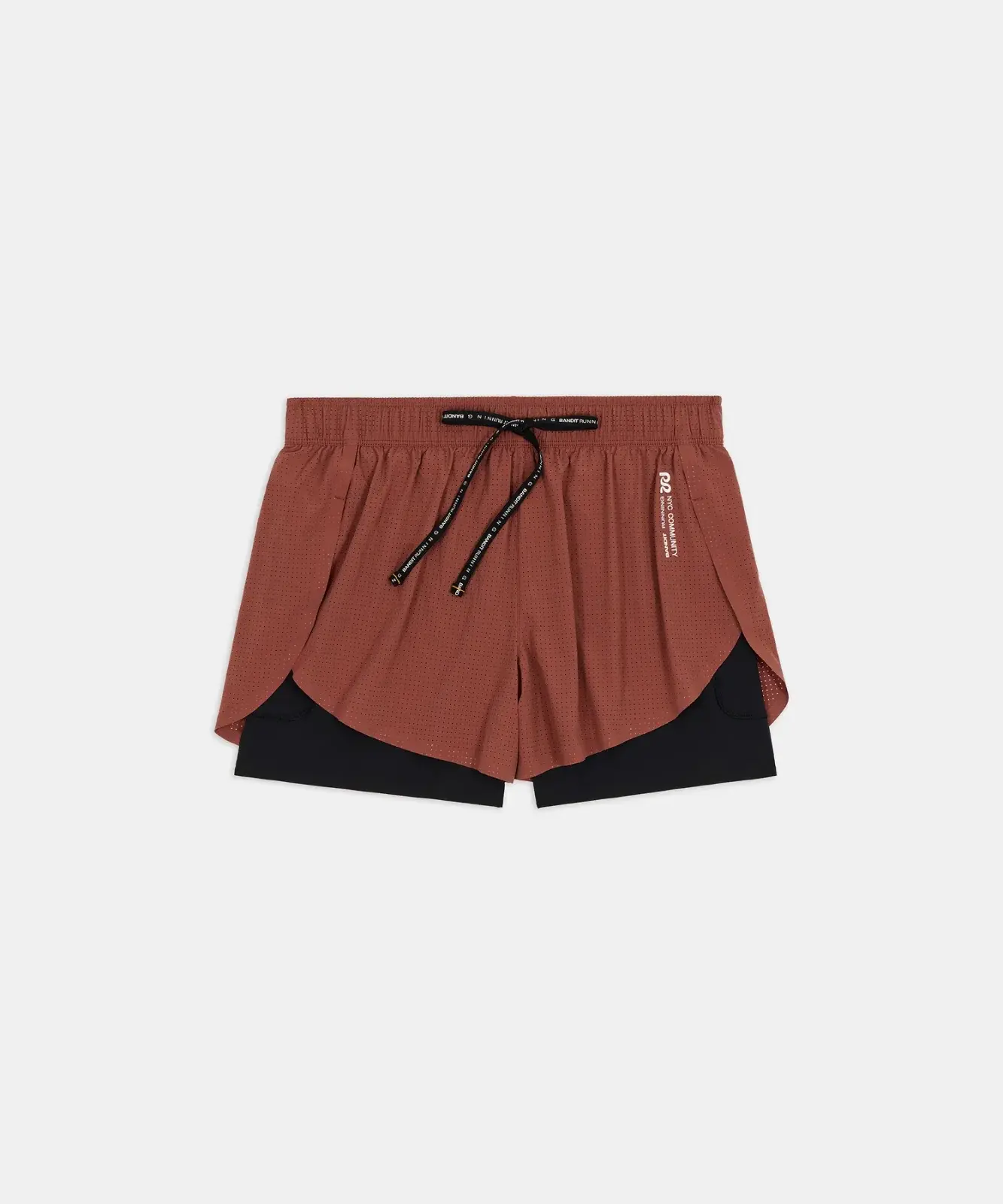 Vento 2-in-1 Run Short — Mahogany